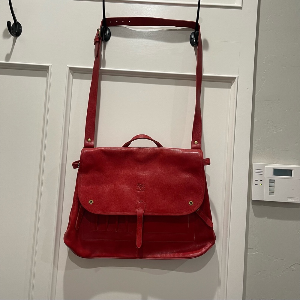Il bisonte red work bag